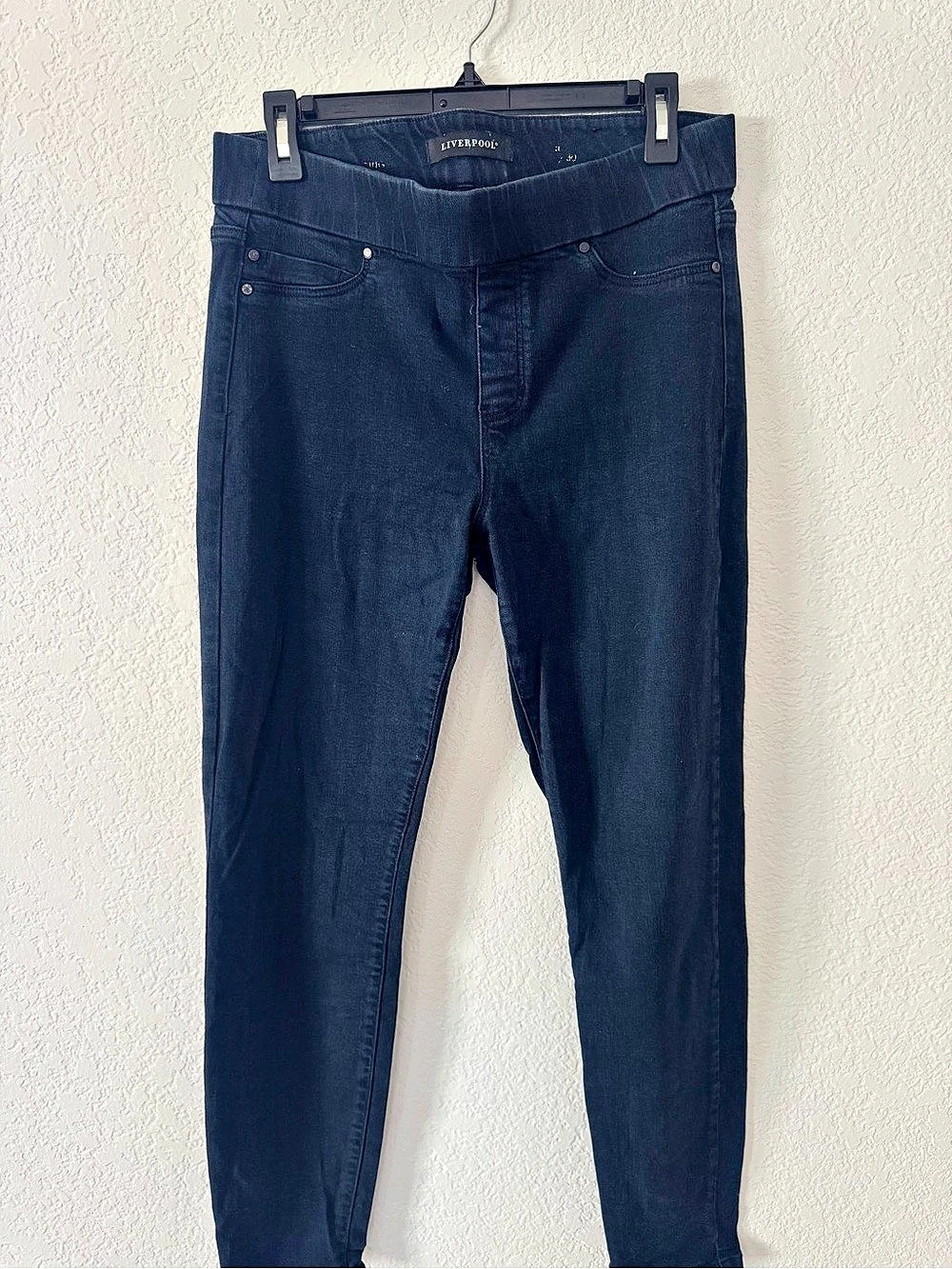 Liverpool Women's Skinny Jeans in dark wash